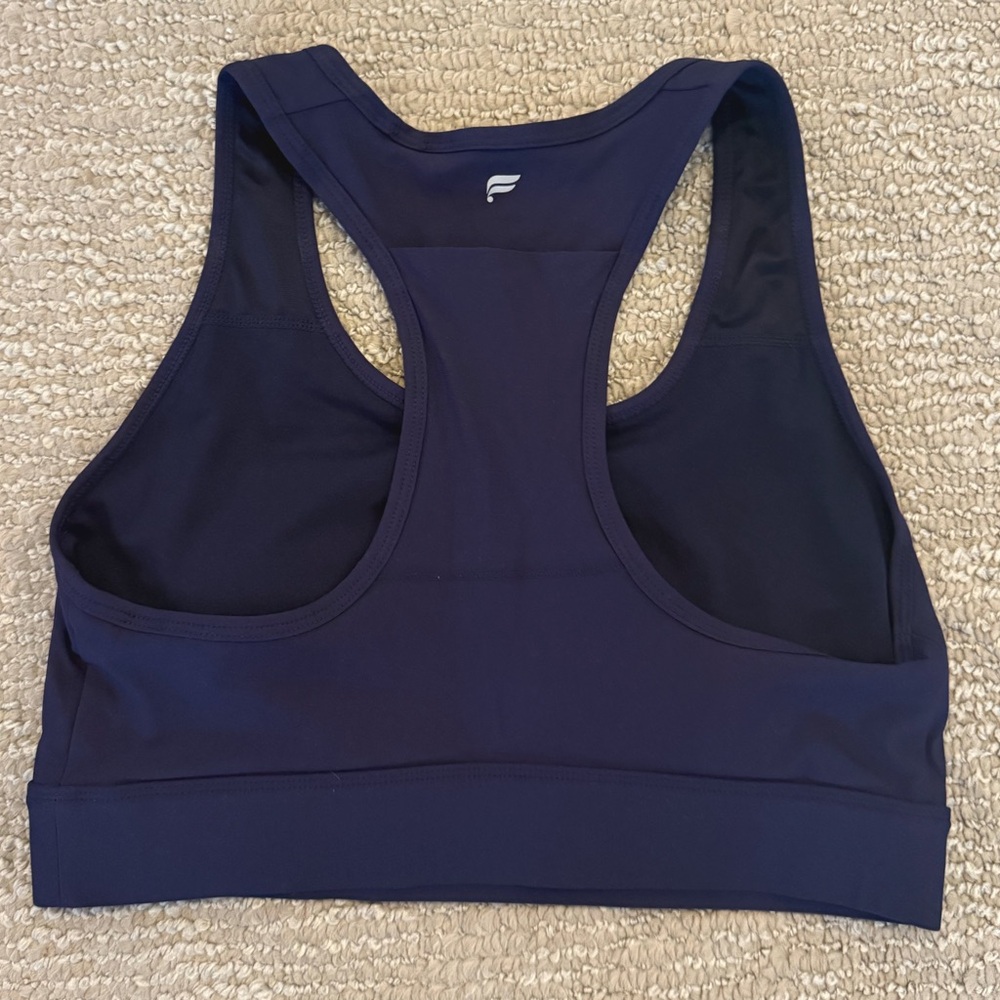 Fabletics Deep Blue Sports Bra - Picture 2 of 5